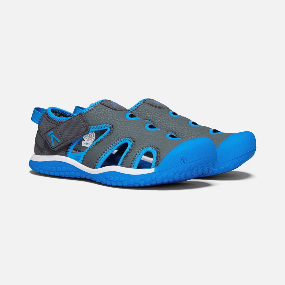 Sandalias Keen Mexico Azules/Grises - Niños Stingray - MY2486309